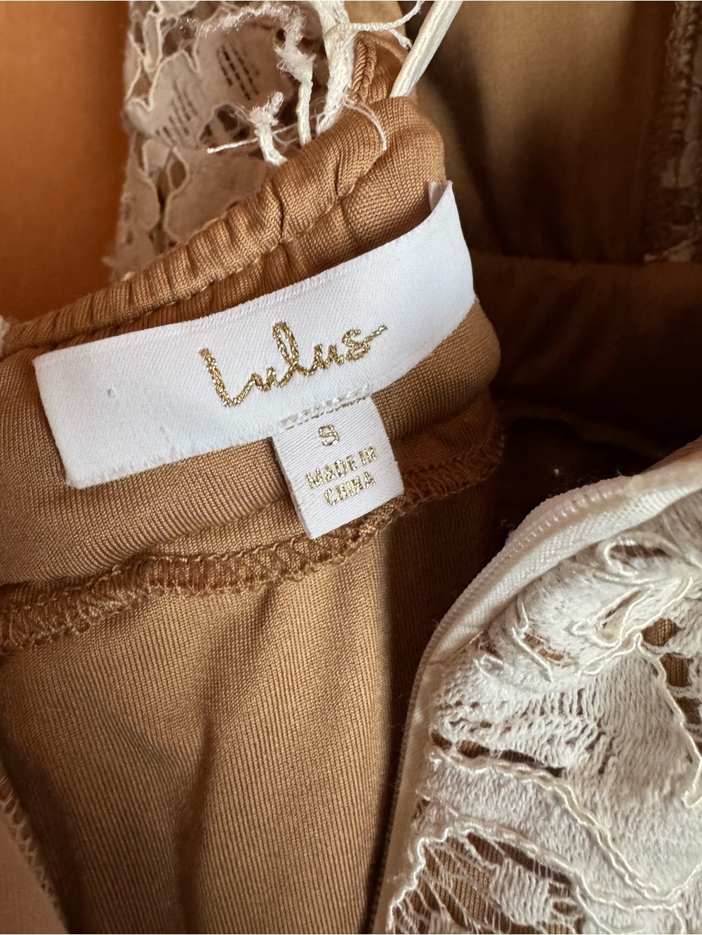 Lulus Love of Details White Lace Maxi Bodysuit Bridal Size Small - Picture 7 of 9